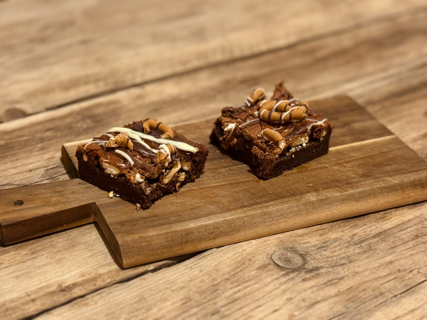 Gluten Free Salted Dulce De Leche Brownie Tray