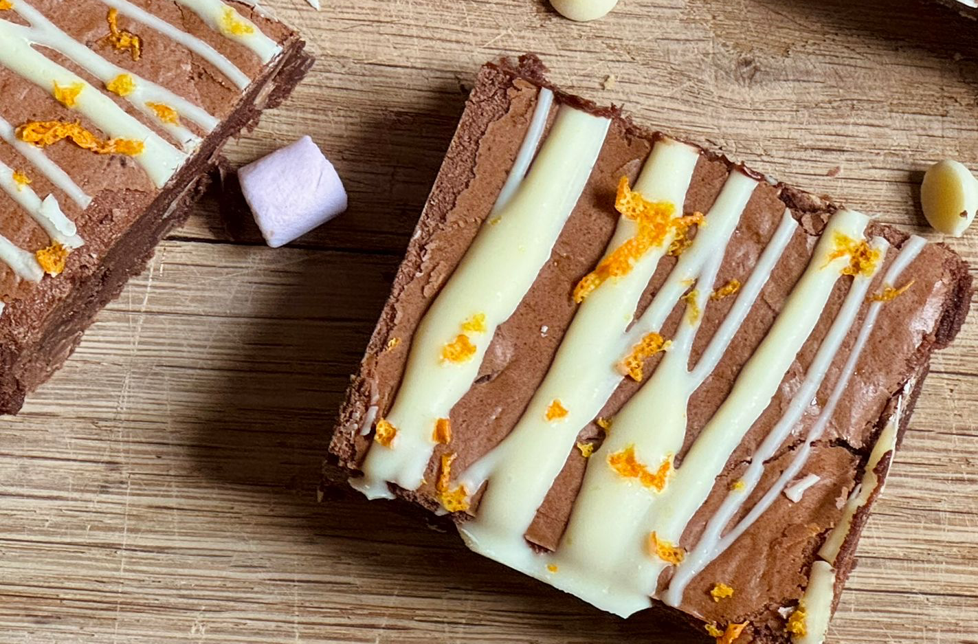 Chocolate Orange Brownie Tray